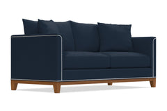 La Brea Queen Size Sleeper Sofa :: Leg Finish: Pecan / Sleeper Option: Deluxe Innerspring Mattress
