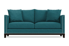 La Brea Queen Size Sleeper Sofa :: Leg Finish: Espresso / Sleeper Option: Memory Foam Mattress
