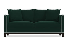 La Brea Queen Size Sleeper Sofa :: Leg Finish: Espresso / Sleeper Option: Deluxe Innerspring Mattress