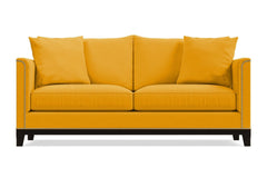 La Brea Queen Size Sleeper Sofa :: Leg Finish: Espresso / Sleeper Option: Deluxe Innerspring Mattress