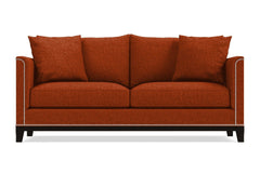 La Brea Queen Size Sleeper Sofa :: Leg Finish: Espresso / Sleeper Option: Memory Foam Mattress