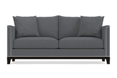 La Brea Queen Size Sleeper Sofa :: Leg Finish: Espresso / Sleeper Option: Deluxe Innerspring Mattress