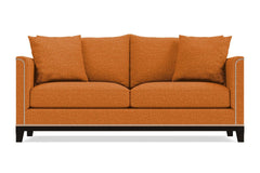La Brea Queen Size Sleeper Sofa :: Leg Finish: Espresso / Sleeper Option: Memory Foam Mattress