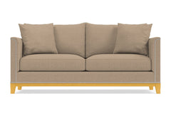 La Brea Queen Size Sleeper Sofa :: Leg Finish: Natural / Sleeper Option: Deluxe Innerspring Mattress