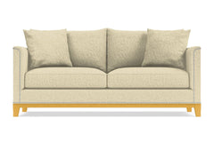 La Brea Queen Size Sleeper Sofa :: Leg Finish: Natural / Sleeper Option: Deluxe Innerspring Mattress