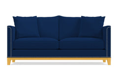 La Brea Queen Size Sleeper Sofa :: Leg Finish: Natural / Sleeper Option: Memory Foam Mattress