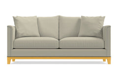 La Brea Queen Size Sleeper Sofa :: Leg Finish: Natural / Sleeper Option: Memory Foam Mattress