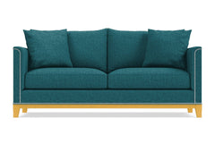La Brea Queen Size Sleeper Sofa :: Leg Finish: Natural / Sleeper Option: Memory Foam Mattress