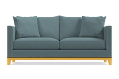 La Brea Queen Size Sleeper Sofa :: Leg Finish: Natural / Sleeper Option: Deluxe Innerspring Mattress