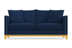 La Brea Queen Size Sleeper Sofa :: Leg Finish: Natural / Sleeper Option: Memory Foam Mattress
