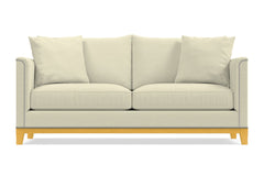 La Brea Queen Size Sleeper Sofa :: Leg Finish: Natural / Sleeper Option: Memory Foam Mattress