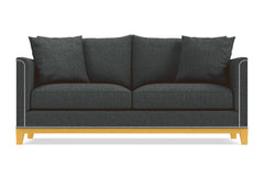 La Brea Queen Size Sleeper Sofa :: Leg Finish: Natural / Sleeper Option: Memory Foam Mattress