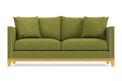 La Brea Queen Size Sleeper Sofa :: Leg Finish: Natural / Sleeper Option: Memory Foam Mattress