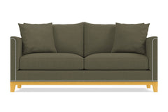 La Brea Queen Size Sleeper Sofa :: Leg Finish: Natural / Sleeper Option: Memory Foam Mattress