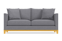 La Brea Queen Size Sleeper Sofa :: Leg Finish: Natural / Sleeper Option: Memory Foam Mattress