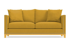 La Brea Queen Size Sleeper Sofa :: Leg Finish: Natural / Sleeper Option: Deluxe Innerspring Mattress