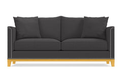 La Brea Queen Size Sleeper Sofa :: Leg Finish: Natural / Sleeper Option: Memory Foam Mattress