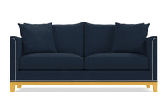 La Brea Queen Size Sleeper Sofa :: Leg Finish: Natural / Sleeper Option: Memory Foam Mattress