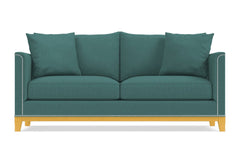 La Brea Queen Size Sleeper Sofa :: Leg Finish: Natural / Sleeper Option: Deluxe Innerspring Mattress
