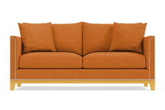 La Brea Queen Size Sleeper Sofa :: Leg Finish: Natural / Sleeper Option: Deluxe Innerspring Mattress