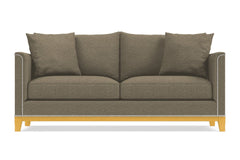 La Brea Queen Size Sleeper Sofa :: Leg Finish: Natural / Sleeper Option: Deluxe Innerspring Mattress