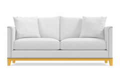 La Brea Queen Size Sleeper Sofa :: Leg Finish: Natural / Sleeper Option: Deluxe Innerspring Mattress