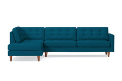 Lexington 2pc Sectional Sofa :: Leg Finish: Pecan / Configuration: LAF - Chaise on the Left