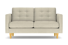 Lexington Loveseat :: Leg Finish: Natural / Size: Loveseat - 62&quot;w