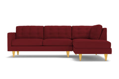Logan 2pc Sectional Sofa :: Leg Finish: Natural / Configuration: RAF - Chaise on the Right