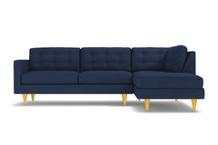 Logan 2pc Sectional Sofa :: Leg Finish: Natural / Configuration: RAF - Chaise on the Right