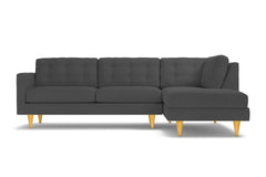 Logan 2pc Sectional Sofa :: Leg Finish: Natural / Configuration: RAF - Chaise on the Right