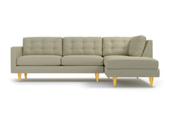 Logan 2pc Sectional Sofa :: Leg Finish: Natural / Configuration: RAF - Chaise on the Right