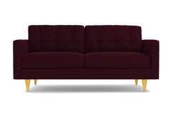 Logan Loveseat :: Leg Finish: Natural / Size: Loveseat - 54&quot;w