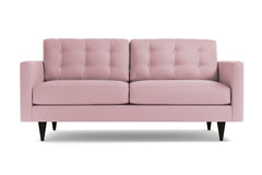 Logan Loveseat :: Leg Finish: Espresso / Size: Loveseat - 54&quot;w