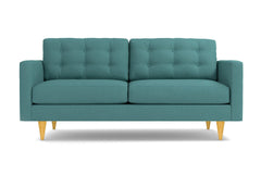 Logan Loveseat :: Leg Finish: Natural / Size: Loveseat - 54&quot;w