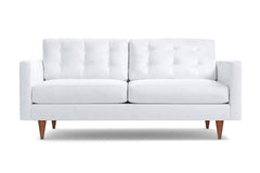 Logan Apartment Size Sofa :: Leg Finish: Pecan / Size: Apartment Size - 68&quot;w