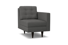 Logan Right Arm Chair :: Leg Finish: Espresso / Configuration: RAF - Chaise on the Right