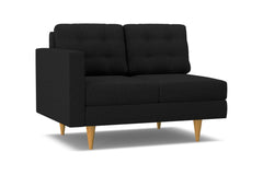 Logan Left Arm Loveseat :: Leg Finish: Natural / Configuration: LAF - Chaise on the Left