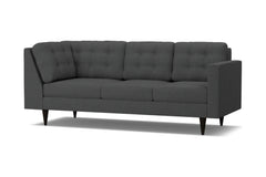 Logan Right Arm Corner Sofa :: Leg Finish: Espresso / Configuration: RAF - Chaise on the Right