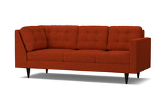Logan Right Arm Corner Sofa :: Leg Finish: Espresso / Configuration: RAF - Chaise on the Right