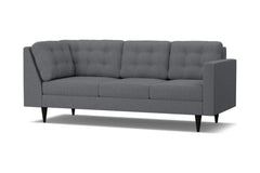 Logan Right Arm Corner Sofa :: Leg Finish: Espresso / Configuration: RAF - Chaise on the Right