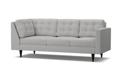 Logan Right Arm Corner Sofa :: Leg Finish: Espresso / Configuration: RAF - Chaise on the Right