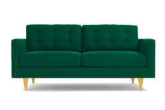 Logan Apartment Size Sofa :: Leg Finish: Natural / Size: Apartment Size - 68&quot;w