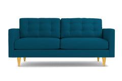 Logan Loveseat :: Leg Finish: Natural / Size: Loveseat - 54&quot;w