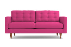 Logan Apartment Size Sofa :: Leg Finish: Pecan / Size: Apartment Size - 68&quot;w