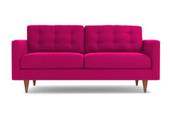 Logan Apartment Size Sofa :: Leg Finish: Pecan / Size: Apartment Size - 68&quot;w
