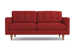 Logan Apartment Size Sofa :: Leg Finish: Pecan / Size: Apartment Size - 68&quot;w