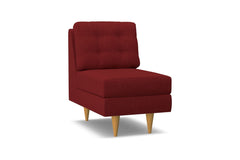Logan Armless Chair :: Leg Finish: Natural