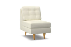 Logan Armless Chair :: Leg Finish: Natural
