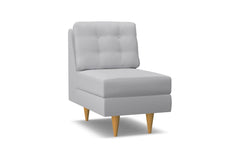 Logan Armless Chair :: Leg Finish: Natural